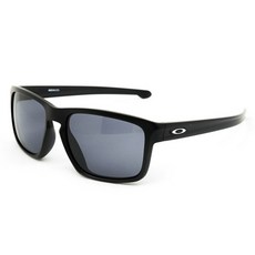 오클리 슬리버 아시안핏 스포츠 선글라스 OO9269-01 + 파우치, 프레임(MATTE BLACK) + 렌즈(GREY), 1개