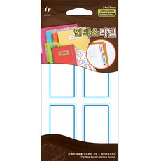 LATECH 標籤貼紙 20-G206 34*67mm, B 藍色, 10片