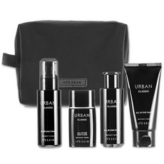 It'S SKIN Urban Classic 多合一套組 + 小袋, Fluid 60ml + Foam 50ml + Wash 50ml + Sun Fluid SPF50+/PA+++ 30ml, 1套