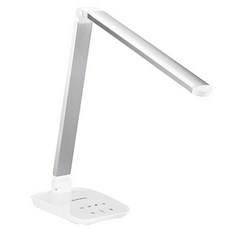 클래파 고급 LED 스탠드 BFB-LS007W, 메탈실버화이트