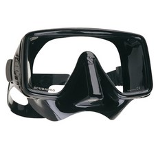 스쿠바프로 프레임리스 스노클링 마스크, 블랙