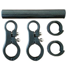 BM WORKS 雙碳纖維延長自行車智能手機支架, 1個