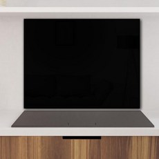 on art shop 廚房藝術板一色調黑色, 1個