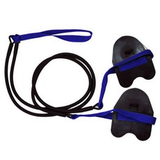 AQUWIN 彈力繩划槳型 S101 成人用, 藍色, 1個