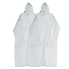 싸파 EVA 레인코트 민자형 2p, 화이트