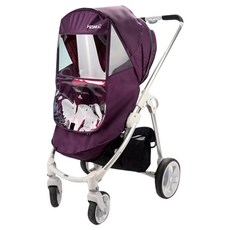 허미 유모차 보낭커버, 퍼플, 1개