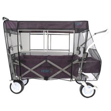 허미 웨건 모기장 커버, 혼합 색상, 1개