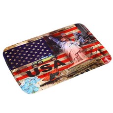 Pink Mango 世界國旗廚房地墊, N