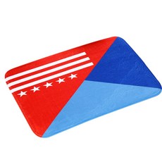 Pink Mango 世界國旗廚房地墊, B