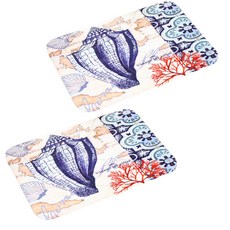 Pinkmango 海底圖案廚房地墊 2入, 索拉A