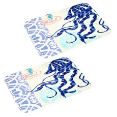 Pinkmango 海底圖案廚房地墊 2入, 章魚C款