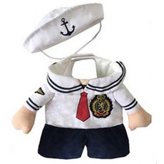 아리코 Petstyle 반려동물 역할의상, 마도로스, 1개