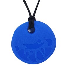 AGAFURA 圓形項鍊固齒器, 藍色, 1個