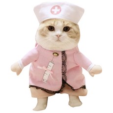 아리코 Petstyle 반려동물 역할의상, 간호사, 1개
