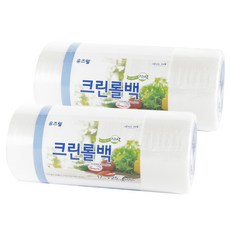유즈웰 크린롤백 17 x 25 ㎝, 500개입, 2개