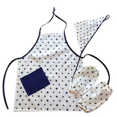 Yein Mom 兒童北歐之星防水圍裙+兜帽+托西