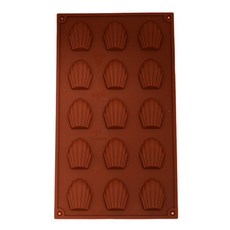 SL 미니마들렌 15구 실리콘몰드틀, 1개