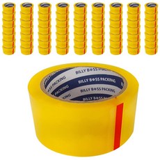 Boss辦公用膠帶 中包裝用 63MIC 16MM 25M, 150件, 透明