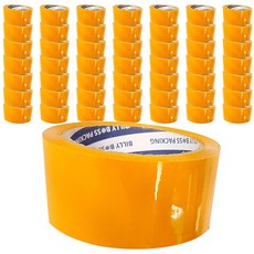 Bos Box Tape中包裝用 63MIC 40M, 50件, 米白色