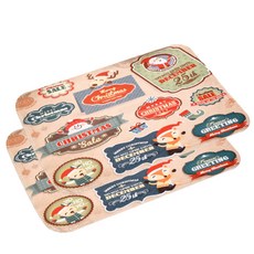 Pink Mango 復古風格廚房地墊 2入, P