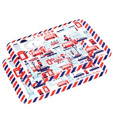 Pink Mango 復古風格廚房地墊 2入, N