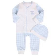 Organic Boom 嬰兒內衣套裝+帽子