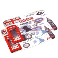 Pink Mango 復古風格廚房地墊 2入, O