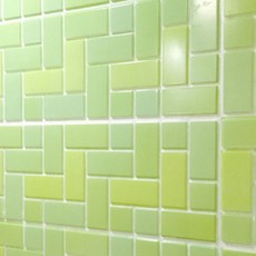 有趣的牆壁浴室瓷磚, 石灰淋浴, 10片