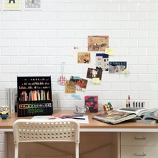 瓷磚, 白色的, 10片