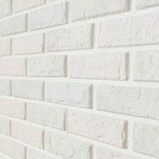 Funny Wall 立體磚紋壁紙, 鮮奶油, 10個