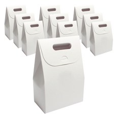 Picnic House 白色手提包裝盒, 10入, 1個