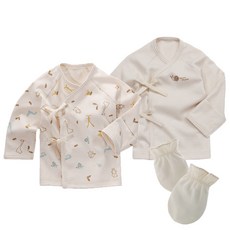 Natura Organic 棉質肚衣 2入+手套