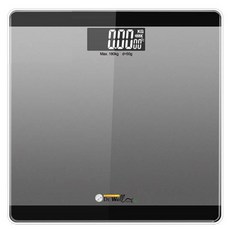 닥터웰 체중계, DWH-DS2, 메탈블랙, 1개