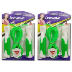 Lenwave LW-1636 跳繩 2p, 綠色