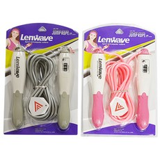 Lenwave LW-1781 跳繩 2p, 灰色, 粉色