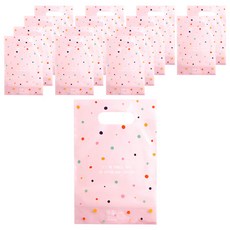 봄91 SR 비닐백, 도트 핑크, 15매