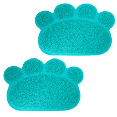 Block Mart 貓砂墊 2p, 藍色