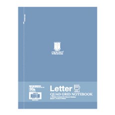옥스포드 절취 방안노트 LETTER, 메탈블루, 1개