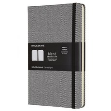 몰스킨 블랜드 룰드 노트 라지, 블랙, 1개