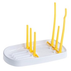 핑크망고 접이식 컵 거치대, 옐로우, 1개