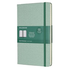 몰스킨 블랜드 룰드 노트 라지, 그린, 1개