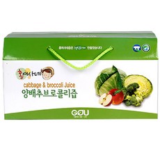 아이밀 양배추 브로콜리즙, 3L, 1박스