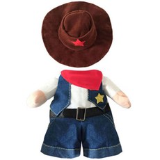 茵騰公司 HOOPET 寵物狗 寵物貓 角色扮演服飾, 西部牛仔
