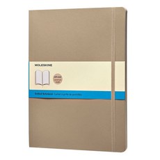 몰스킨 클래식 도티드 소프트커버 노트 엑스라지, 카키 베이지, 1개
