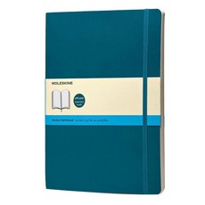 몰스킨 클래식 도티드 소프트커버 노트 엑스라지, 언더워터 블루, 1개