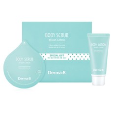 더마비 프레쉬 코튼 바디스크럽 30g × 5p + 바디로션 30ml 세트, 1세트