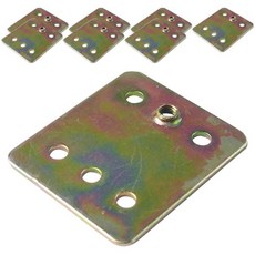 철물코리아 C09 철물 탭평 철 5mm 4p, 2개입