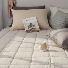 CléMENCE 柔軟絎縫床墊, 米色