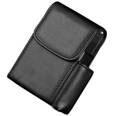 더자카 가죽 휴대 담배케이스 Y217LHLL215, 브라운, 1개