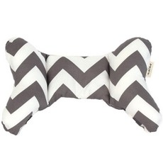 Lovestitchi 推車蝴蝶頸枕, 灰色波紋款